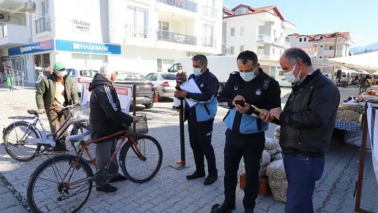 Zabıta ekipleri vatandaşın yanında