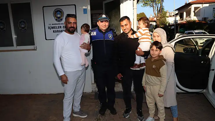 Zabıta Unutulan Çantayı Sahibine Teslim Etti