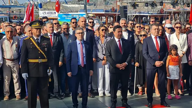 Zafer Bayramı kutlamaları törenle başladı