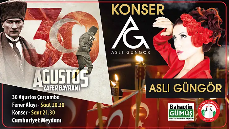 Zafer Bayramı Menteşe'de Coşkuyla Kutlanacak