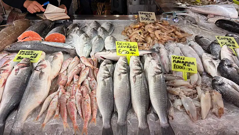 Balık Hali'nde tezgâhlar dolu: Hamsi ucuz, Barbun cep yakıyor