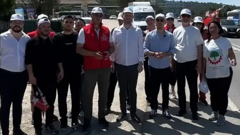 CHP Muğla'dan Demokrasi Yürüyüşü