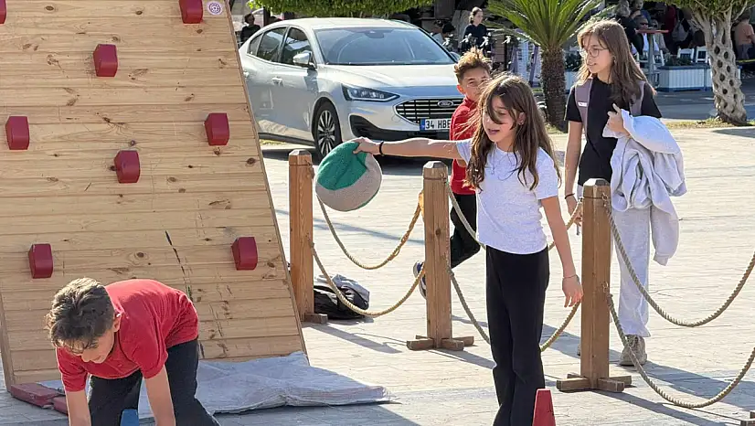 Çocuklar mutlu, aileler keyifli