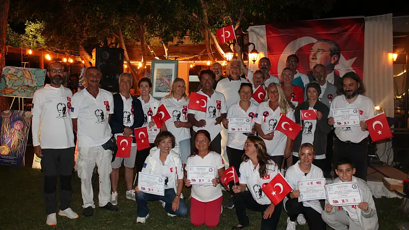 Ece Saray Marina'da Cumhuriyet Bayramı'nda Sezona Veda Buluşması