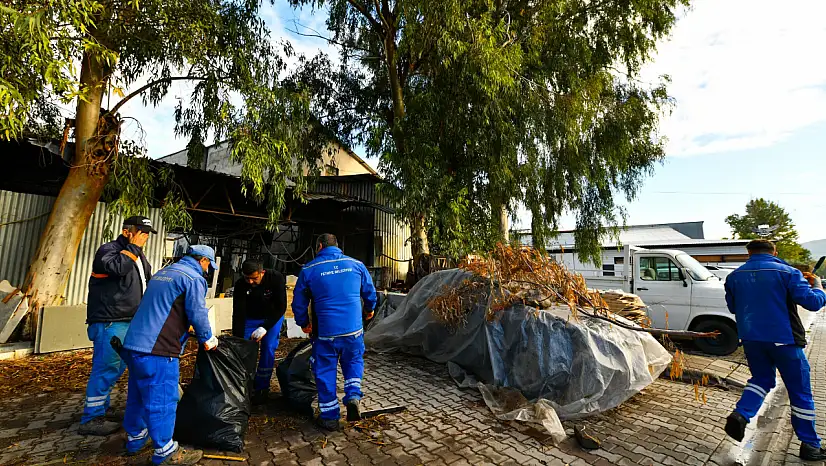 Fethiye Belediyesi Sanayi Bölgesi'nde Temizlik Çalışmalarını Sürdürdü