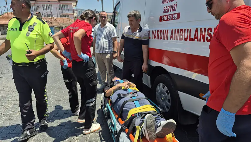 Fethiye'de Motosiklet Kazasında Sürücü Yaralandı