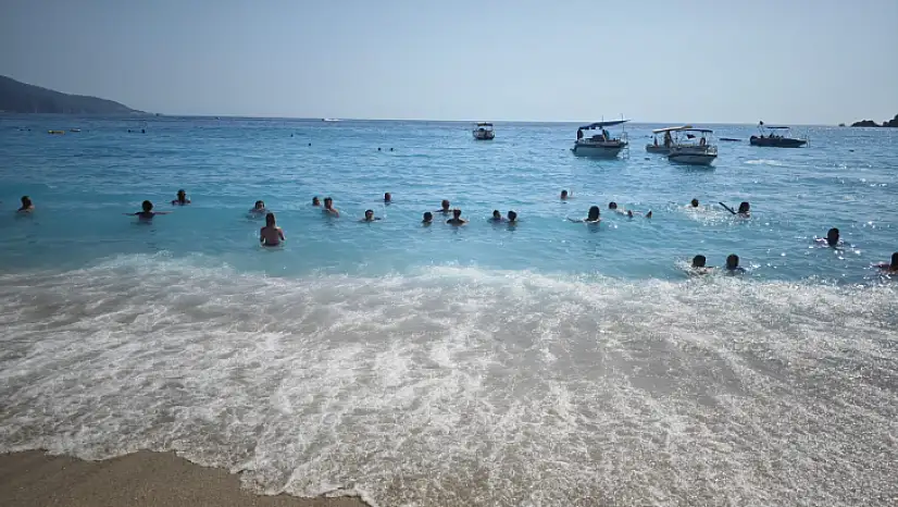 Fethiye'de Ölüdeniz Yoğunluğu