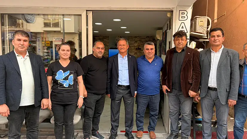 Fethiye Esnaf Odası Başkanı Soydemir'e esnaftan sıcak karşılama