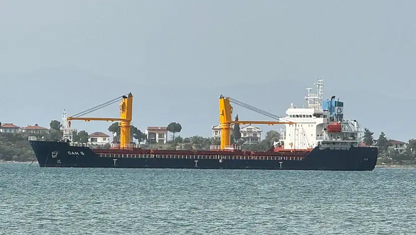 Fethiye Körfezi'ne 'CAN S' gemisi demirledi