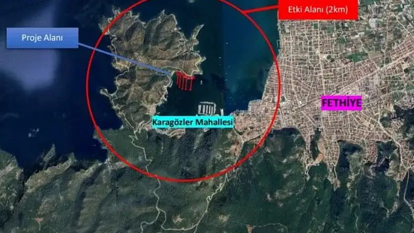 Aksazlar Koyu'nda Yat ve Tekne Bağlama İskelesi Projesi Netleşti