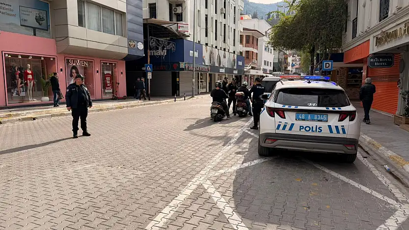 Fethiye Kandönmezler Kavşağı'nda asayiş uygulaması