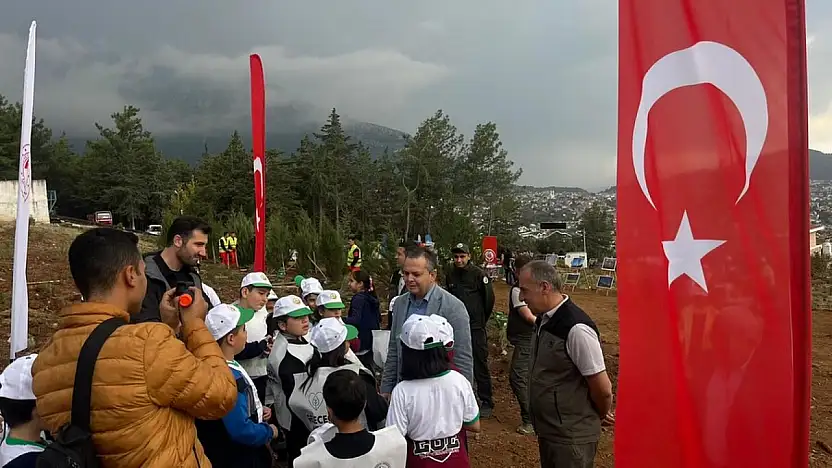 Fethiye Kaymakamı Fatih Akkaya, Öğrencilerle Fidan Dikti