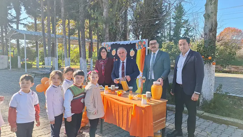 Seydikemer Girmeler İlkokulu'nda C vitamini şenliği coşkusu