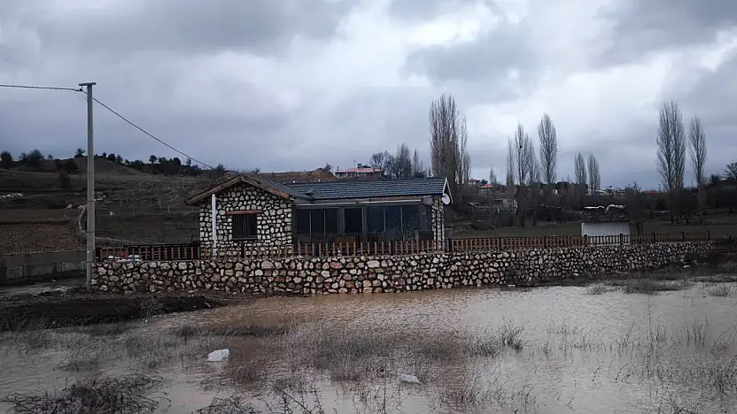 Seydikemer Seki Barajı'nda su seviyesi yükseldi
