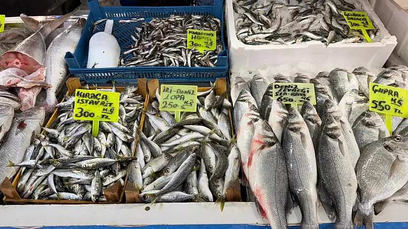 Tezgahlardaki balık fiyatları vatandaşın cebini zorladı