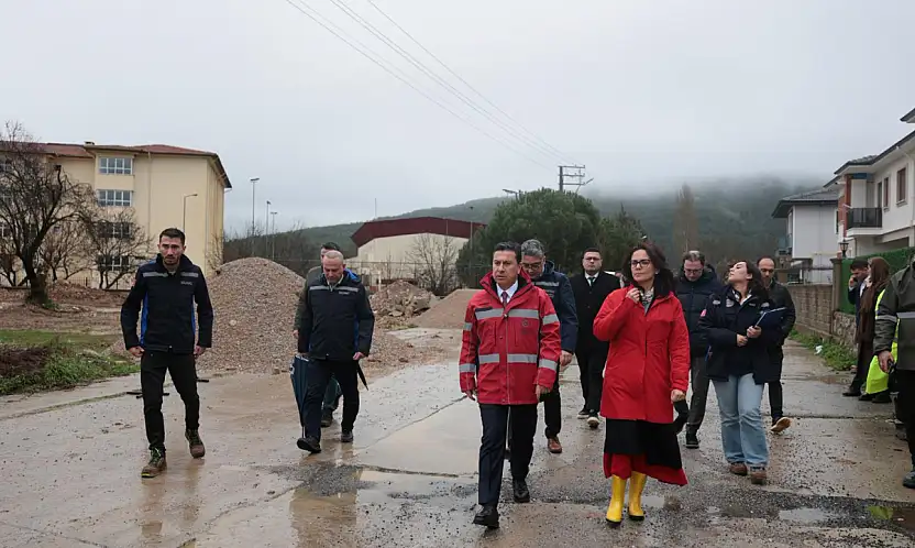 Başkan Aras, 502 Milyonluk Yol ve Altyapı Yatırımını Yerinde İnceledi