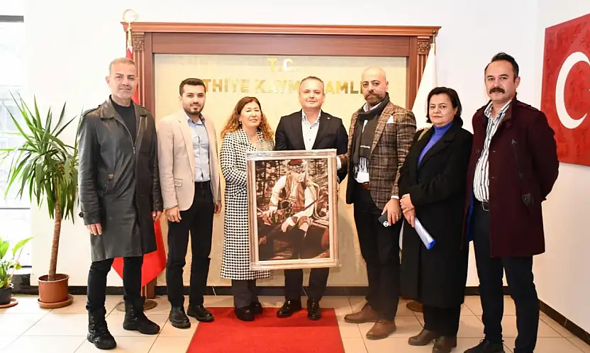 Beşkaza Kültür ve Dayanışma Platformu'ndan Fethiye'de protokol ziyaretleri