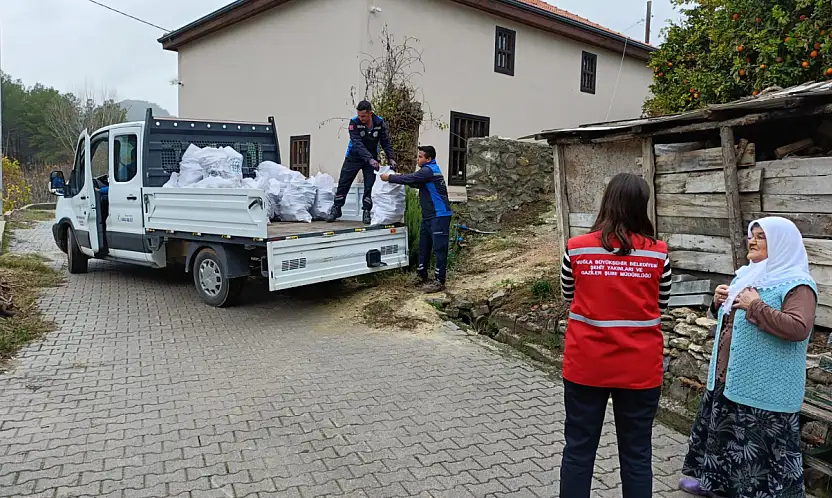Büyükşehirden Kış Soğuğunda Yürek Isıtan Destek