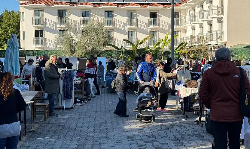 FETAV'ın İkinci El Pazarı Çalış'ta Yoğun İlgi Görüyor