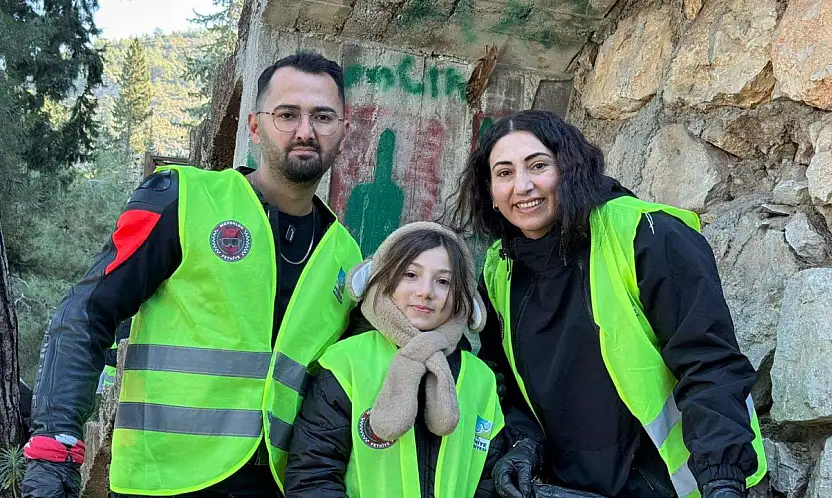 Fethiye Aşıklar Tepesi'nde Çevre Farkındalığına Kadın Eli