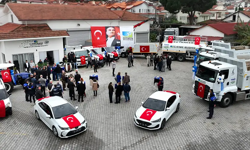 Fethiye'de araç filosuna 12 takviye