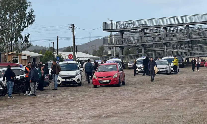 Fethiye'de Direksiyon Sınavlarında Yoğunluk