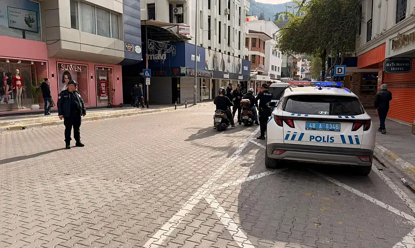 Fethiye Kandönmezler Kavşağı'nda asayiş uygulaması