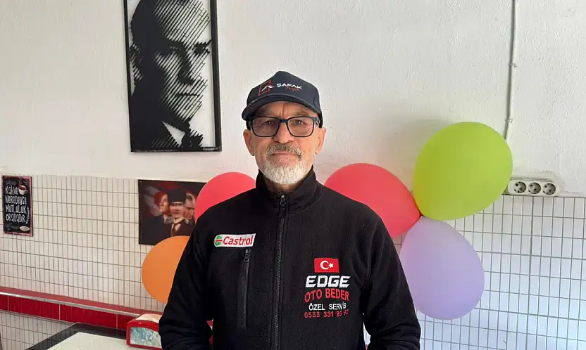 Fethiye Sanayisinde çay ocağı esnafı Ramazan Kiraz, 'Aralık ayında işler stabil'