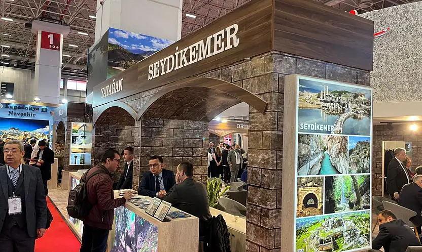 Muhsin Gümüş: 'EMITT'te Seydikemer'in tarımı ve turizmini birlikte tanıtıyoruz'