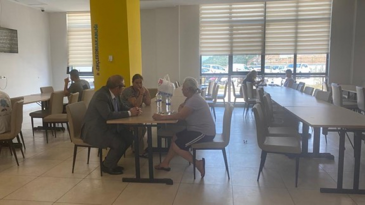 Kaymakam Karaman, Depremzedelerle Bir Araya Geldi