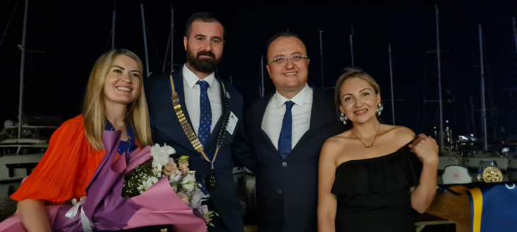 Fethiye Rotary Kulübünde Başkan Değişimi Yapıldı