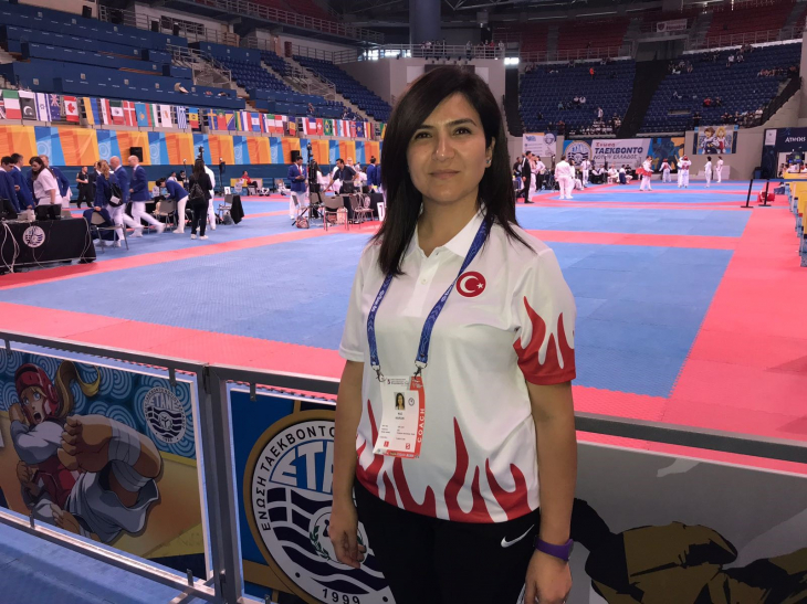 Taekwondo antrenörü Naz Göktaş'a milli görev