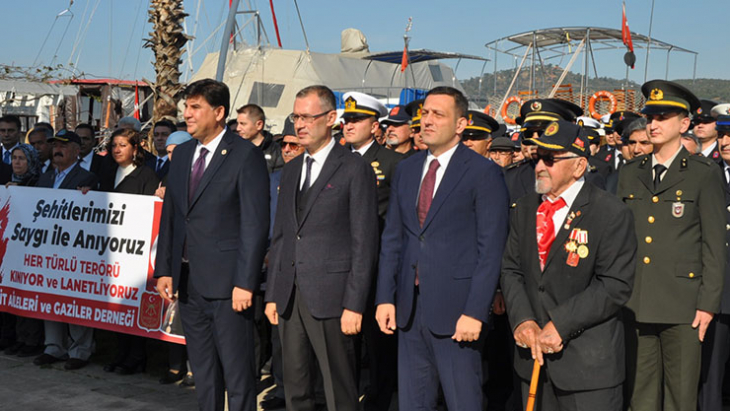 Fethiye'de Çanakkale Zaferi'nin 109. Yılı Kutlandı