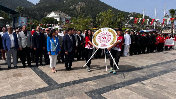 Fethiye'de 19 Mayıs Coşkusu Tören ve Etkinliklerle Kutlandı