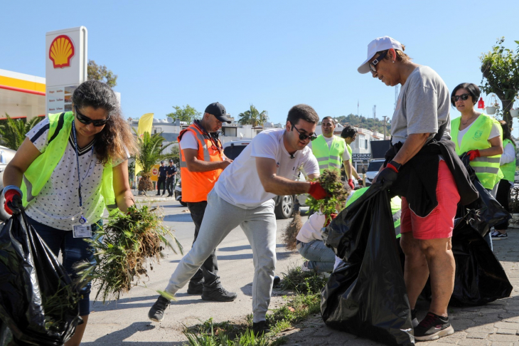 Bodrum'da genel temizlik çalışması yapıldı