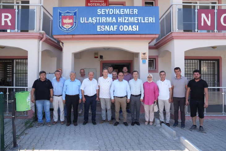 Milletvekili Otgöz, Seydikemer'de ziyaretlerde bulundu