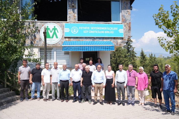 Milletvekili Otgöz, Seydikemer'de ziyaretlerde bulundu